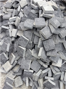 G684 Black Basalt Cube Stone,G684 Fuding Black Basalt Machine Cut Paving Stone,Impala Black Cobble Stone