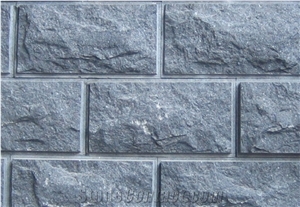 G684 Black Basalt Mushroom Stone,China Black Mushroom Wall Cladding G684 Black Basalt Mushroom Stone,China Black Mushroom Wall Cladding