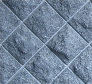 G684 Black Basalt Mushroom Stone,China Black Mushroom Wall Cladding