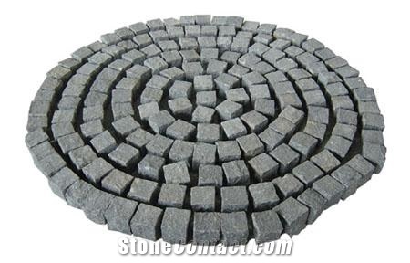 G685 Black Granite Cube Stone