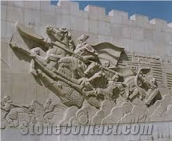 High Quality Natural Marble Relief & Etching