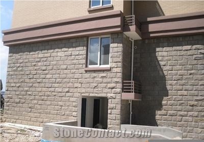 High Quality Yellow Quartzite Mushroom Stone for Wall