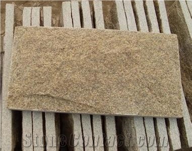 High Quality Yellow Quartzite Mushroom Stone for Wall