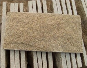 High Quality Yellow Quartzite Mushroom Stone for Wall