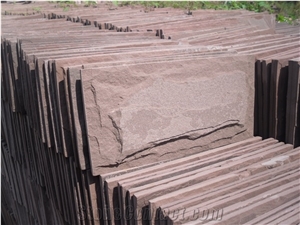 Lilac Sandstone Mushroom Stone,Purple Sandstone Mushroom Wall Cladding