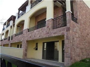 Natural Pink Sandstone Mushroom Stone