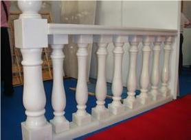 Natural White Marble Balustrade & Railing