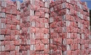 Pink Jade Mushroom Stone Wall Tiles