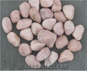 Pink Marble Pebble Stone,Natural Pink Marble River Stone,Beautiful Pink Marble Polished Pebbles