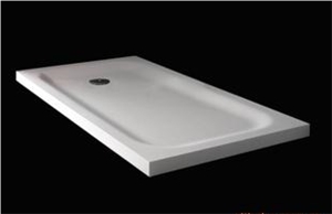 Pure White Marble Shower Trays