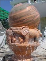 Red Marble Fountain Ball,Marble Rolling Ball Fountains