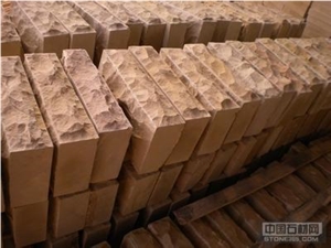 Red Sandstone Mushroom for Wall Cladding Red Sandstone Mushroom for Wall Cladding