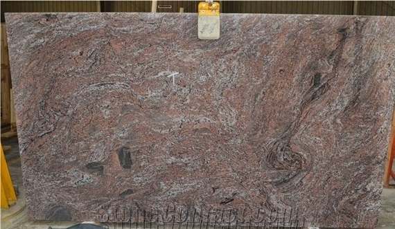 Rosa Fantasy Granite Tiles & Slabs,India Red Granite Walling,Top Quality & Best Price Red Granite Flooring with Own Factory