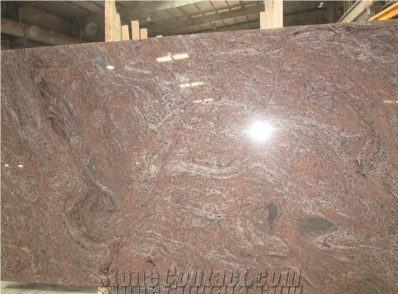 Rosa Fantasy Granite Tiles & Slabs,India Red Granite Walling,Top Quality & Best Price Red Granite Flooring with Own Factory