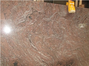 Rosa Fantasy Granite Tiles & Slabs,India Red Granite Walling,Top Quality & Best Price Red Granite Flooring with Own Factory