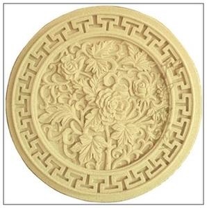 Round & Square Sandstone Relief & Etching