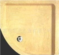 Sunny Yellow Marble Shower Trays