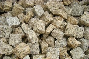 Tiger Skin Yellow Granite Landscaping Paving Stone