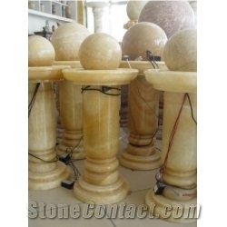 Yellow Onyx Fountain Ball,Floating Ball Fountains