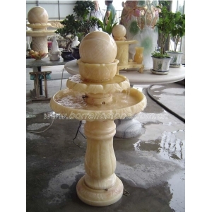 Yellow Onyx Fountain Ball,Floating Ball Fountains