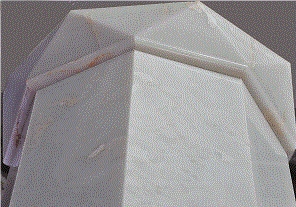 White Onyx Natural Stone Column