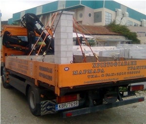 Nestos White Marble Memorials