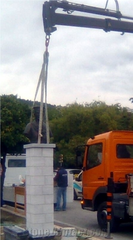 Nestos White Marble Memorials