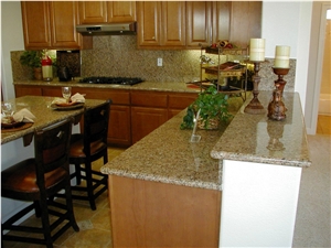 Golden Yellow Granite Kitchen Bench Top