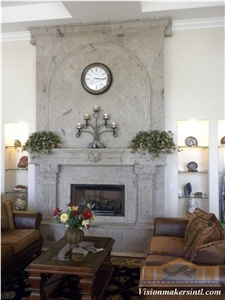 Cantera Corcho Fireplace Cantera Corcho Fireplace