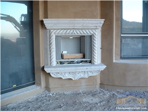 Cantera Corcho Fireplace