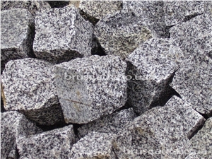 Grey Pokost-Pokostivske Granite All Sides Split Setts