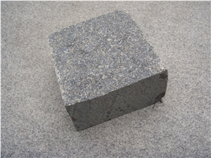 Paving Stone, Black Granite Cube Stone & Pavers