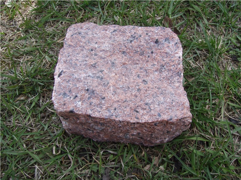 Paving Stone, Black Granite Cube Stone & Pavers