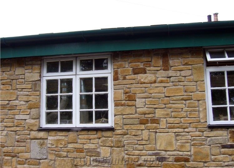 Natural Building Stone Masonry, Shirehill Beige Sandstone Building & Walling