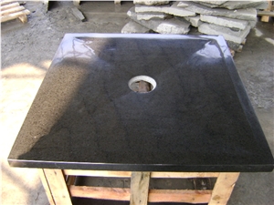 G684 Black Basalt Slabs & Tiles, China Black Basalt