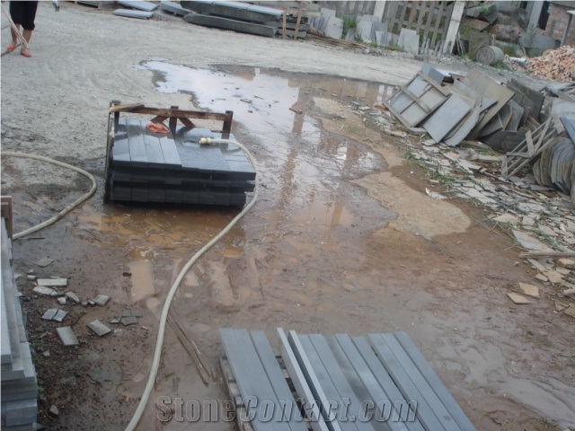 Hainan Black Basalt Slabs & Tiles, China Black Basalt