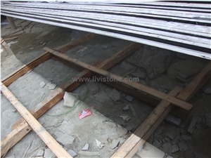 Mongolia Black Basalt Tiles & Slabs