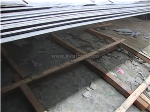 Mongolia Black Basalt Tiles & Slabs