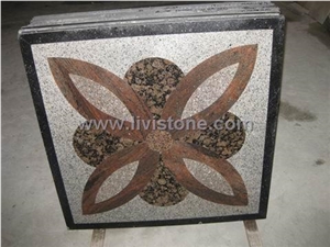 Multicolor Floor Medallion