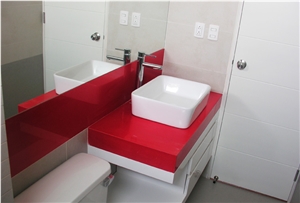 Solid Surface Bathroom Tops