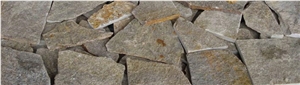 Ivailovgrad Gneiss Polygonal Revetments Slabs