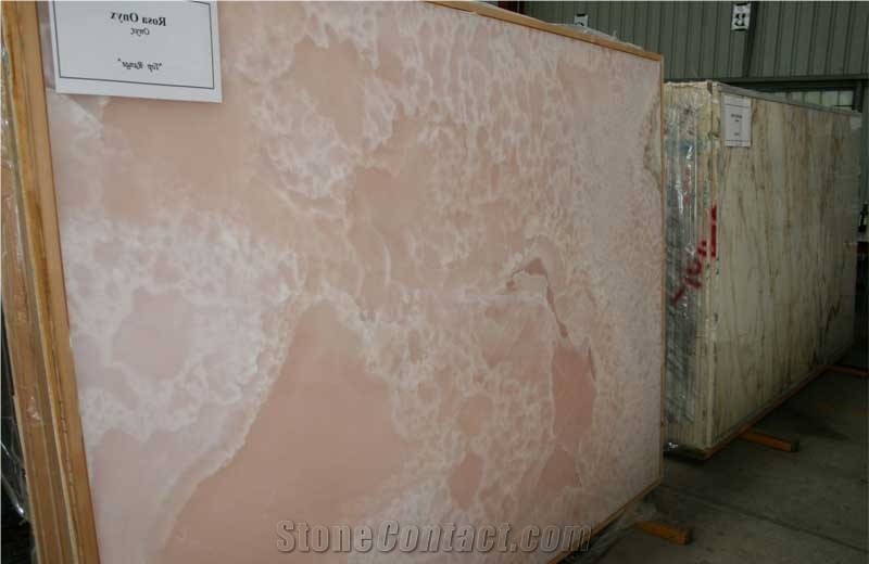 Rosa Onyx, Naghadeh Pink Onyx Slabs