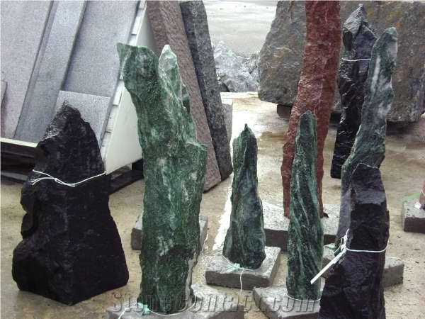 Granite Garden Columns