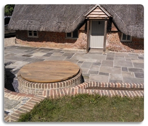 Old Reclaimed York Stone Paving Flagstones