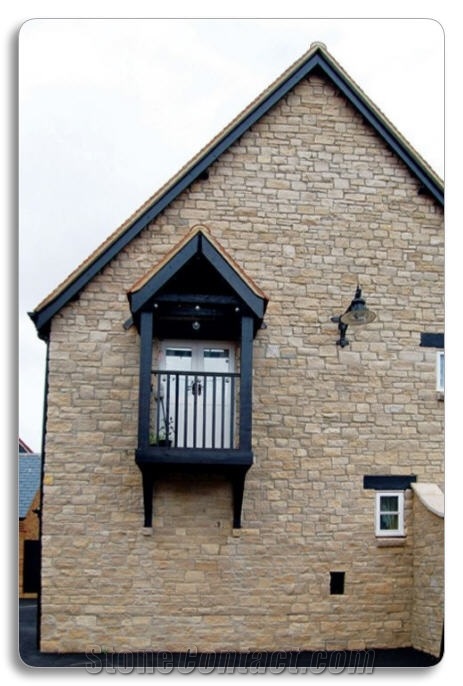 Purbeck Cropped Walling Stone (Split Faced)