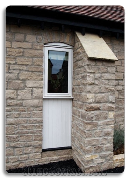 Purbeck Cropped Walling Stone (Split Faced)