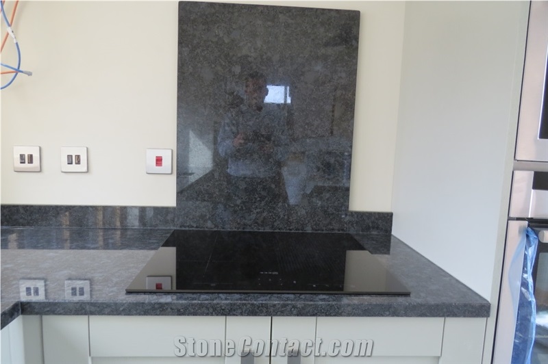 Steel Grey Granite Kitchen Countertop