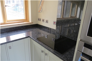 Steel Grey Granite Kitchen Countertop