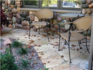 Chilton Limestone Flagstone Patio Paver