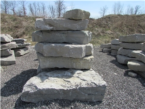Lake Michigan Limestone Garden Rocks, Boulders